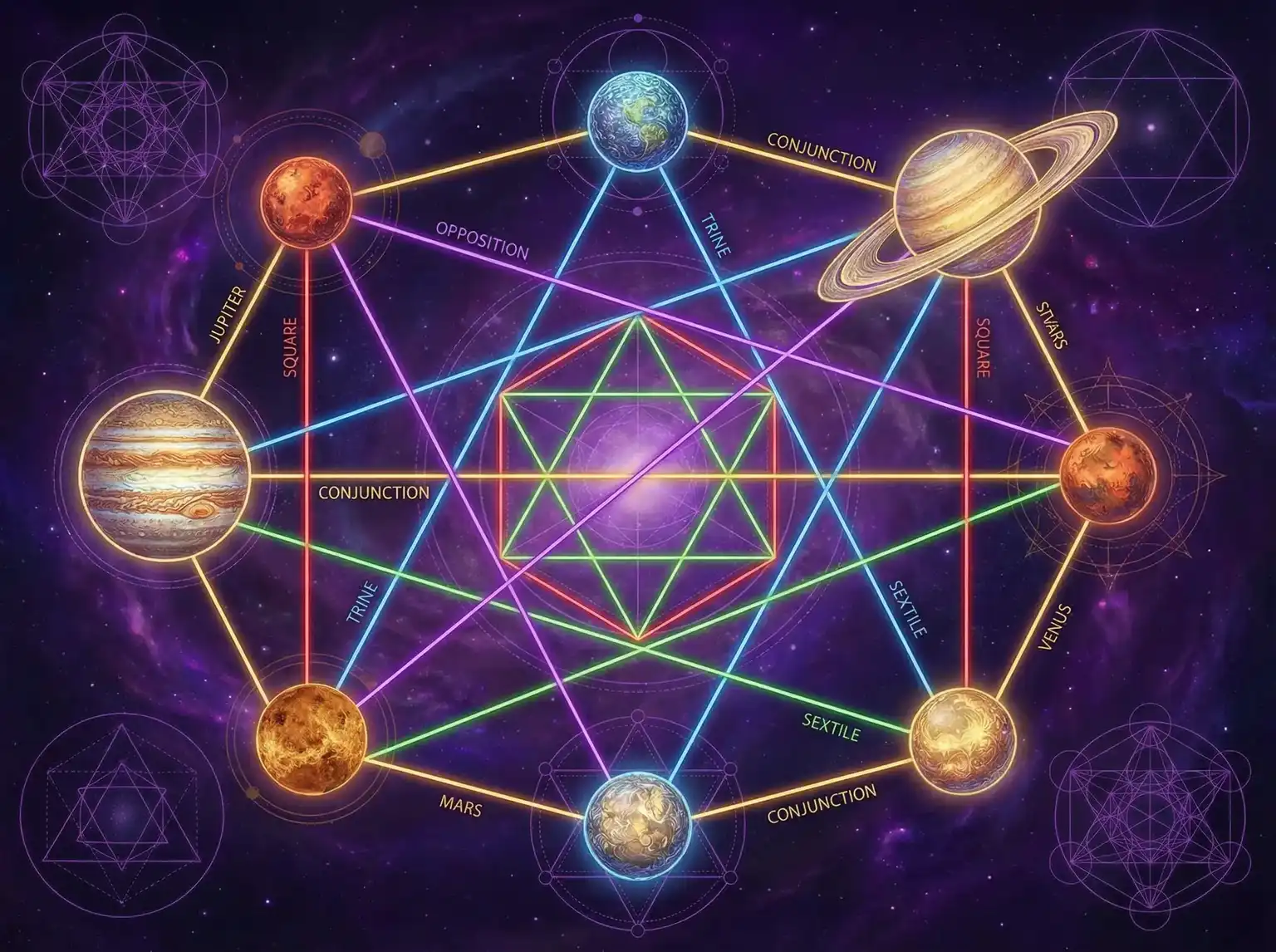 行星相位解读 - 疯狂进化人电影免费观看 | 占星学进阶